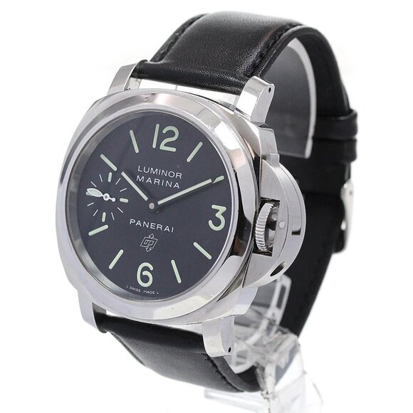 PANERAI Luminor Marina Logo Acciaio PAM01005 Hand Winding Men's Watch_832365 - Picture 1 of 6